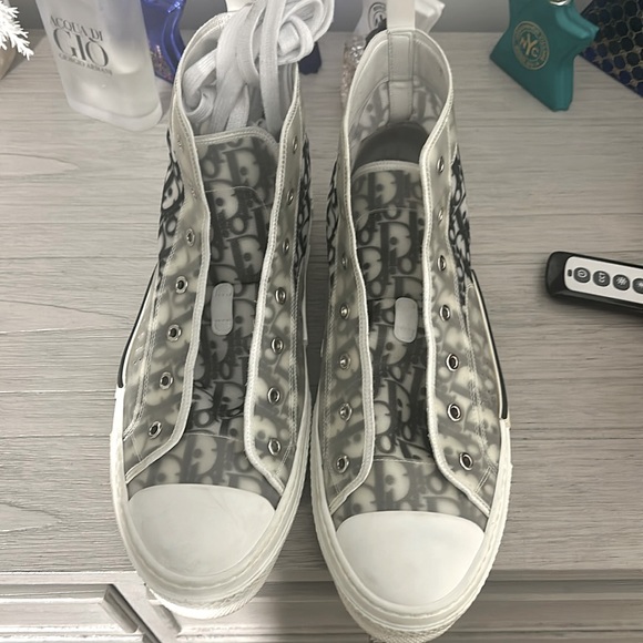 Hightop Grey Dior B23 - Picture 1 of 4